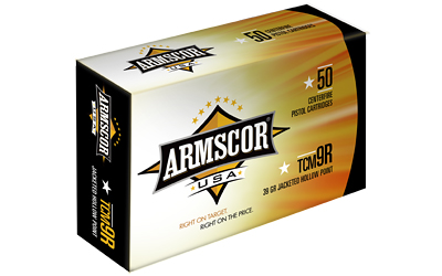 ARMSCOR 22TCM9R 39GR JHP 50/1000 - for sale