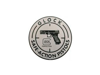 GLOCK OEM SAFE ACTION SIGN ALUM - for sale