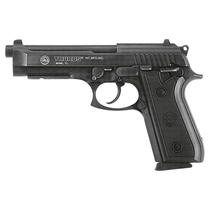 TAURUS PT92 9MM 5" 17RD BLK RBR TS - for sale